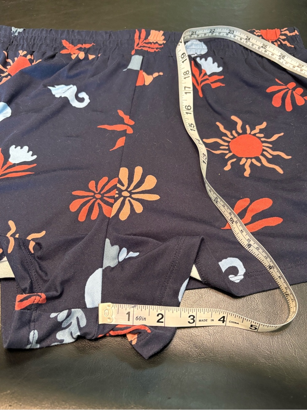 Bobeau Ellie Sleep & Lounge Notch Collar Top and Short PJ Set size Large - Picture 13 of 13